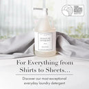 The Laundress Luxury Laundry Detergent, Gallon Pump, 126 Loads, Scented Signature Classic Fragrance, Concentrated Triple Enzyme Deep Cleaning and Targeted Stain Remover, 96% USDA Biobased Product by CozyNest Decor