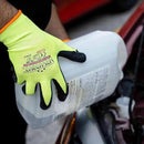 linconson 12 Pack Safety Performance Series Construction Mechanics Wrinkle Latex Work Gloves by GreenHaven Gardens