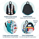 Wildkin 15-inch Kids Backpack – Durable, Padded, Adjustable for School & Travel - Modern Construction by TinyTreasures Baby Boutique