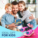 Toys for 3-7 Year Old Girls: LET'S GO! Binoculars for Kids Bird Watching|Hiking|Camping 4 5 6 7 8 Year Old Girl Boy Easter Birthday Gifts Outdoor Learning Toy for Kid Ages 4-6 Toddler Gift Stuffers by TinyTreasures Baby Boutique