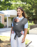Momcozy Baby Carrier AirMesh - The Perfect Summer Water Sling for Newborns to Toddler 8-35 lbs - Cooling, Breathable and Lightweight Baby Wrap, Nice for Summer, Pool, Beach, Swimming, Charcoal Gray by TinyTreasures Baby Boutique