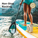 INSMY Shower Bluetooth Speaker, IP67 Waterproof Portable Small Multi Sync 100+ Speakers, Big Volume Booming Bass, 24H Playtime/Floatable/RGB Lights for Outdoor/Kayak/Beach/Golf (Khaki) by TinyTreasures Baby Boutique