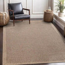 CAMILSON Easy Jute Rug 5x7, Indoor Outdoor Natural Color Fiber Area Rugs for Living Room Patio and Kitchen Rug, Sisal Boho Woven Design, Easy-Cleaning, Washable Outside Carpet Alfombras (5 x 7) by CozyNest Decor