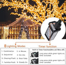 338Ft LED Christmas Lights Outdoor - 1000 String Lights With 8 Modes, Timer, Waterproof Fairy Twinkle for Party, Garden, Wedding, Holiday, Xmas Tree Decorations (Warm White) by GreenHaven Gardens