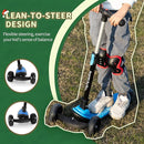 Besrey Kick Scooter for Kids Ages 3-10, 3-Wheel Folding Scooter with Adjustable Height, LED Light Wheels, Extra Wide Deck for Outdoor Activities by TinyTreasures Baby Boutique