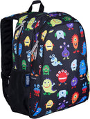 Wildkin 15-inch Kids Backpack – Durable, Padded, Adjustable for School & Travel - Monsters by TinyTreasures Baby Boutique