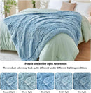 GONAAP Fuzzy Faux Fur Throw Blanket Light Blue Super Soft Cozy Plush Fuzzy Shaggy Blanket for Couch Sofa Bed (Light Blue, Throw(50"x60")) by CozyNest Decor