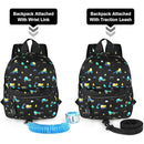 Accmor Toddler Backpack Leash, Mini Child Backpack with Anti Lost Wrist Link, Cute Kids Backpack Walking Harness for Outdoor Travel, Adorable Excavator Backpack Tether for Baby Boys Girls Ages 1-3 by TinyTreasures Baby Boutique