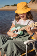 Loog Wood Soprano Ukulele for Kids & Beginners, App & Lessons, All Ages (Green) by TinyTreasures Baby Boutique