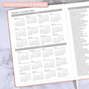 2026 Planner - JAN 2026 - DEC 2026, Planners 2026, Planner Weekly and Monthly, Leather Cover Calendar Planers with Thick Paper, Back Pocket with Notes Pages, Pink (8.5" x 11") by TinyTreasures Baby Boutique