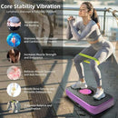 Vibration Plate Fitness Platform Whole Body Exercise Machine with 120 Speed Levels, Lymphatic Drainage, Fat Burning, and Weight Loss, Perfect for Women, Men, and Home Gym Exercise by CozyNest Decor