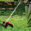 52CC Gas Power String Trimmer Cordless, 2 in 1 Multifunction Petrol Hedge Trimmer, Gas Lawn Mower Brush Cutter, 2-Stroke Weed Wacker, for Lawn, Garden, etc (2 in 1 red) by GreenHaven Gardens