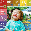 ABC Rug for Kids Room, ABC Baby Mats for Floor Toddlers, Alphabet Play Mat Elementary Preschool Kid's Rugs with Animal Illustrations - (59X39.4 Inches) by TinyTreasures Baby Boutique