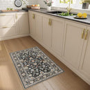 Washable Small Area Rugs for Kitchen: Door Mat Indoor Entrance 2x3 Throw Rug Stain Resistant Non-Slip Low Pile Soft Carpets for Entryway Front Door Indoor Entrance Entry Bedroom by TinyTreasures Baby Boutique