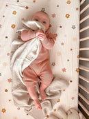 Bassinet Sheet for Baby Boy and Girl 2 Pack, Fitted Sheets for Rectangle, Oval, Hourglass Bassinet Mattress, Muslin Moses Basket Sheets with Neutral Style (Sage & Flower-B) by TinyTreasures Baby Boutique