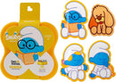 BioSwiss Bandages, The Smurfs Baby Smurf Shaped Self Adhesive Bandage, Latex Free Sterile Wound Care, Fun First Aid Kit Supplies for Kids and Adults, 50 Count Case by TinyTreasures Baby Boutique