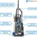 New Prolux 9000 Upright Sealed HEPA vacuum with 12 AMP Motor on board tools and 7 Year Warranty! by Prolux Cleaners