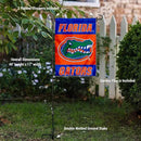 College Flags & Banners Co. Florida Gators Garden Flag with Stand Holder by GreenHaven Gardens