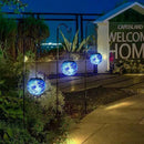 VCUTEKA Solar Lanterns Outdoor Waterproof - Hanging Solar Lights Garden LED Lanterns Mosaic Glass Design for Landscape Patio Yard Garden Pathway Decoration by GreenHaven Gardens