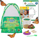 Insect Lore Butterfly Farm - Live Cup of 5 Caterpillars, Reusable Habitat, STEM Butterfly Activity Journal & Supplies - Grow, Observe and Release Painted Lady Butterflies by TinyTreasures Baby Boutique