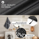 Travel Laundry Bag, Washable Dirty Clothes Travel Bag Waterproof Wet Dry Bags Reusable Camp Clothes Organizer for Sports Home College Dorm Laundromat (1 Pcs X-Large) Black by TinyTreasures Baby Boutique