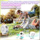 Bubble Machine for Kids Toddlers, Automatic Rechargeable Bubble Machine, 12000+ Bubbles Per Minute, Rotating 90°/360° Oscillating Electric Bubble Maker Outdoor Toys for Ages 3-5 by TinyTreasures Baby Boutique
