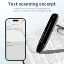 Language Translator Pen, 142 Languages Supported Translation Pen, OCR Pen Scanner, Text to Speech Reading Pen for Dyslexia, Text Extract Reader Pen, Portable Traductor Pen for Study, Travel, Business by TinyTreasures Baby Boutique