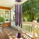 ASTARIN Extra Large Wind Chimes Outside, 2.4in Tubes Metal Handcrafted WindChimes with Deep Tone, Harmonic Deep Sound Outdoor Chimes,Outdoor Bass Bell Chime for Patio,Garden Yard Decoration,78" Bronze by CozyNest Decor