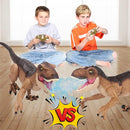 Remote Control Dinosaur Toys for Boys 3 4-7 8-12- RC Realistic Big T-Rex Gifts for Kids, Interactive Dino with Light Roar Spray Touch Sensing by TinyTreasures Baby Boutique