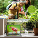 Kids Microscope for Ages 8-12, Handheld Digital Microscope D-MS1 with 2" IPS Screen - Take Pictures & Videos - Download to PC & Mac - 1000X Pocket Microscope, Used Birthday for Kids by TinyTreasures Baby Boutique