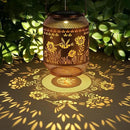 Solar Lanterns Outdoor Waterproof Christmas Birthdays Gifts for Women Mom Grandma Butterfly Garden Decor Metal Hanging Solar LED Lights for Patio(Hummingbird) by GreenHaven Gardens