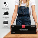 Garage Tool Organizer Wall Mount - 48 inches - Sturdy Storage Rack with Adjustable Hooks, Anti-Rust - Easy Installation, 300lbs Capacity - Garden Tool Organizer (03 Racks & 06 Hooks) by GreenHaven Gardens