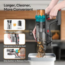 Cordless Vacuum Cleaner, Upgraded 580W 48KPA 65Mins Vacuum Cleaners for Home, Stick Vacuum with Self-Standing and Touch Screen, Anti-Tangled Handheld Vacuum for Pet Hair, Floors, Carpets, K10 by CozyNest Decor