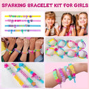 Art & Craft Kits for Kids, DIY Friendship Bracelet Making Kit for Girls, Jewelry Making with Charm & Stickers, Birthday Gifts for Ages 5-12, Toys for Ages 5, 6, 7, 8, 9, 10, 11, 12 Years Old by TinyTreasures Baby Boutique