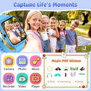 Smart Watch for Kids, 1.85" Fitness Tracker Pedometer Watch, Health, Sleep Monitor, Puzzle Games, Alarm Clock, Camera, Music Player, Torchlight, Activity, Gift Toys for 4 - 13 Years Old Boys and Girls by TinyTreasures Baby Boutique