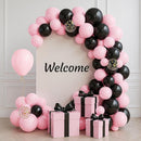 JOYIN 150 Pcs Pastel Pink Balloons, Different Sizes 18 12 10 5 Inch Pastel Pink Latex Balloon Arch Kit with Instruction for Birthday Decoration Party Graduation Wedding Holiday by TinyTreasures Baby Boutique