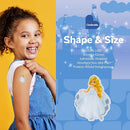BioSwiss Bandages, Princess Cinderella Shaped Self Adhesive Bandage, Latex Free Sterile Wound Care, Fun First Aid Kit Supplies for Kids and Adults, 24 Count by TinyTreasures Baby Boutique
