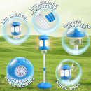 Bubble Machine for Kids Bubble Blower Maker with Lights and Music Automatic Bubble Stand Machine for Parties Birthday Wedding Toddlers Kid Summer Outdoor Toys by TinyTreasures Baby Boutique