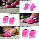 Youth/Kids Knee Pads Elbow Pads Wrist Guards Protective Gear Set for 3-15 Years Child Roller Skates, Skateboard, Cycling, Inline Skating, BMX Bike, Balance Bike, Scooter Riding and Other Outdoor Sports by TinyTreasures Baby Boutique