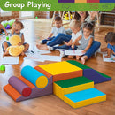 Toddler Foam Climbing Set Indoor - Kids Climb & Crawl Soft Activity Playset - Toddler Climber Gymnastics Equipment for Walking in Balance by TinyTreasures Baby Boutique