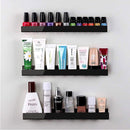 4 Pack 15 Inch Black Acrylic Shelves, Black Kids Floating Bookshelf for Kids Room, Modern Nail Polish Rack Sunglasses Essential Oil Picture Ledge Display Toy Storage Wall Shelf by TinyTreasures Baby Boutique