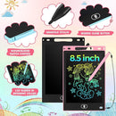 Tinlade 12 Pack LCD Writing Drawing Tablets 8.5 Inch Bulk Colorful Doodle Board Erasable Electronic Painting Drawing Pads Learning Toy Gifts for Kids Boys Girls(Pink, Light Blue, White, Black) by TinyTreasures Baby Boutique