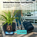 10 Inch Self Watering Hanging Pots, 2 Pack Hanging Planters with 40oZ Deep Reservior for Indoor Outdoor Plants Flowers, Black Speckles by CozyNest Decor
