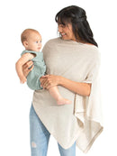 We are Amma | The Cocoon™ - Newborn Essentials Must Haves: Nursing Cover for Breast Feeding Essentials | Nursing Sweater Used as Breastfeeding Cover (Natural, One Size) by TinyTreasures Baby Boutique