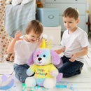 Cuteoy Happy Birthday Dog Musical Stuffed Animal Shaking Singing Dancing Plush Puppy Toy Electric Interactive Animated Plushies Gifts for Kids Girls Boys by TinyTreasures Baby Boutique
