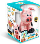 Stack-a-Roos Baby Pig by Salus Brands - Animal Stacking Toy, Educational Early Learning Toy for Infants Babies Toddlers, Age 12+ Months - Great Baby Gifts. STEM Toy by TinyTreasures Baby Boutique