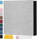Zesthouse Photo Album Self Adhesive Pages, 60 Pages Magnetic Scrapbook Albums with Sticky Page,Photos Album Holds 8x10 & 5X7 & 4x6 & 6x8 & 3x5, Large Picture Book Ideal for Family,Wedding,Baby by TinyTreasures Baby Boutique
