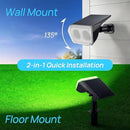 Consciot Solar Spot Lights Outdoor, 30 LEDs Waterproof Color Changing Solar Lights, 2 in 1 Adjustable Wall Lights, 10 Colors, D2D Modes Solar Landscape Spotlights for Garden Yard Walkway, 2 Pack by GreenHaven Gardens