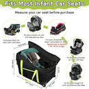 Baby Car Seat Travel Bag Fit Chicco Keyfit 35 and Anti-rebound Bar Base, Doona Car Seat Stroller and Base, Nuna Pipa Travel Bag, Infant Car Seat Bags for Air Travel, Doona Travel Bag by TinyTreasures Baby Boutique