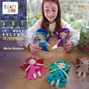 CRAFTILOO Fairy Elves Sewing Kit for Kids, Fun and Educational Fairytale Craft Set for Boys and Girls Age 7-12, Sew Your Own Felt Fairy Craft Kit for Beginners (Garden Rainbow Fairies Kit) by TinyTreasures Baby Boutique